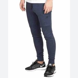 NIKE Men's Tech Fleece Heather Blue Jogger 545343-460 Sweatpants size 3XL